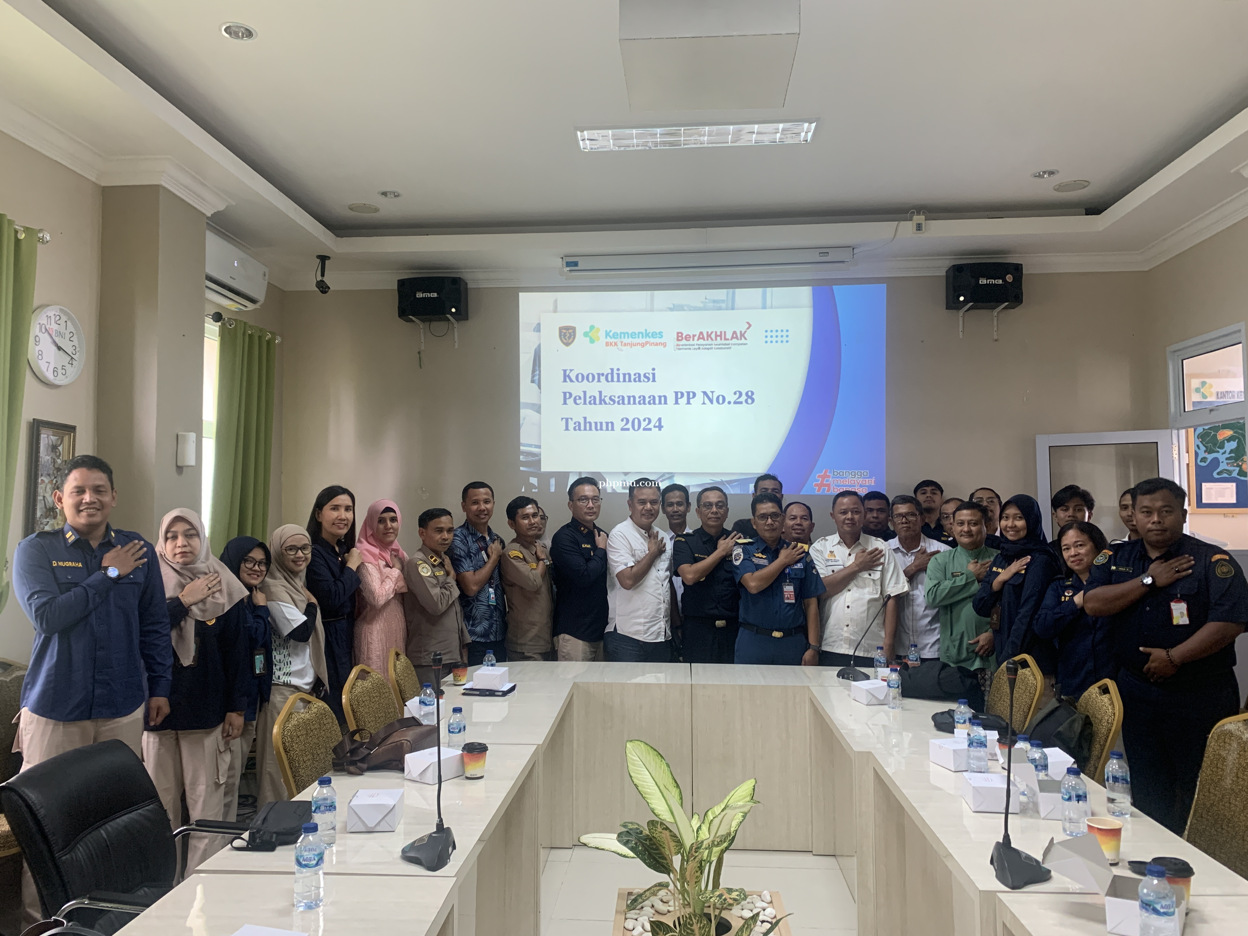 Koordinasi (sosialisasi) Penerapan Peraturan Pemerintah Nomor 28 tahun 2024